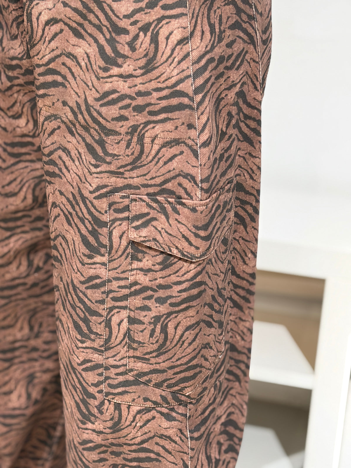BARREL BROEK ZEBRA