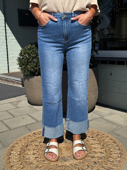 Wide 7/8 Jeans