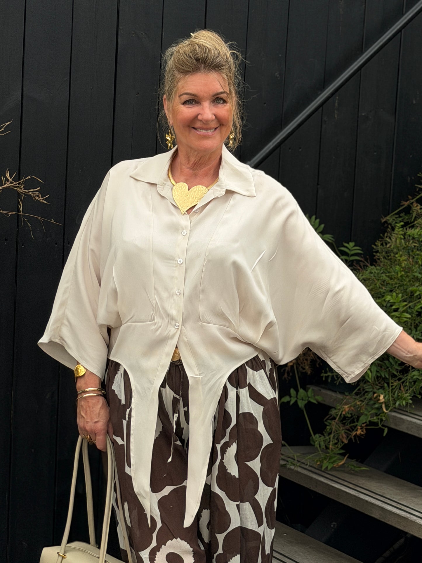 NOÉMI BLOUSE - BEIGE