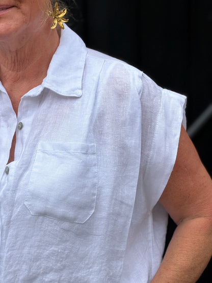 BALLOON BLOUSE - WIT