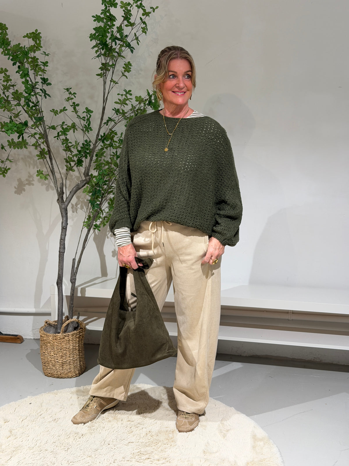 LILY KNOOPTRUI - GROEN