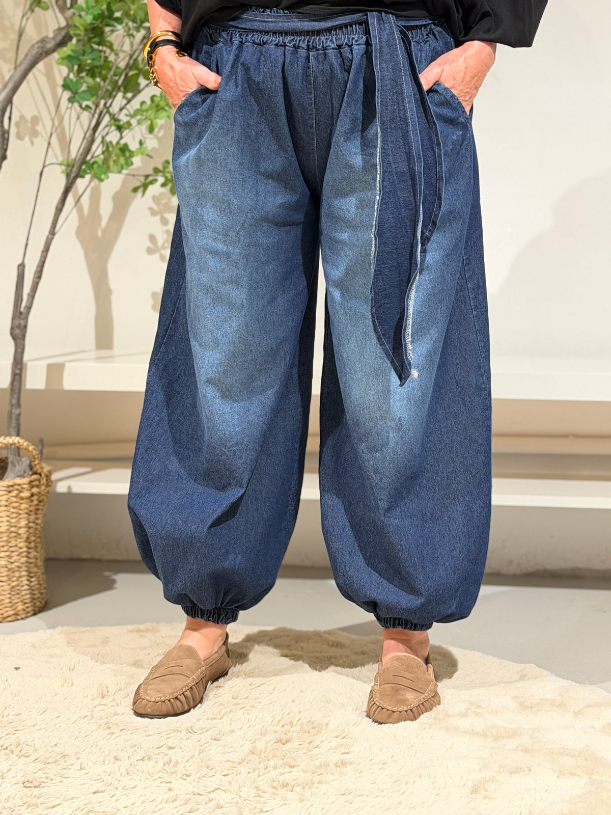 BROEK BALLOON - JEANS