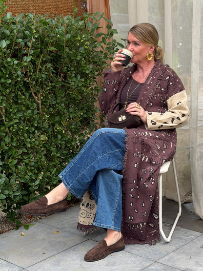 MARON VEST - BRUIN PRINT