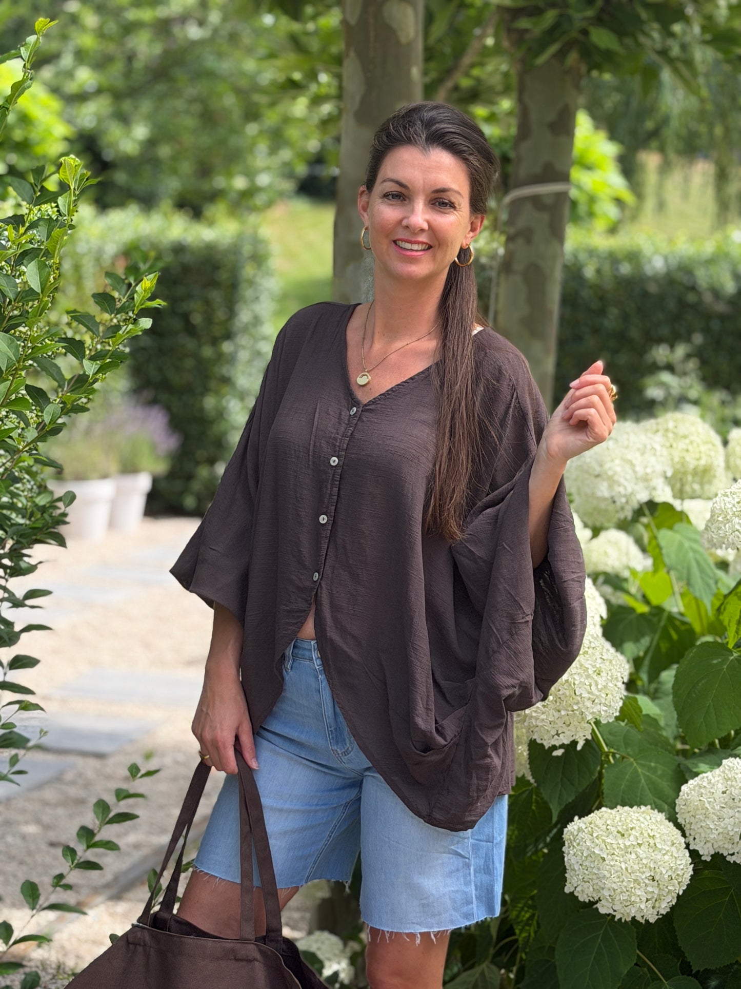 LENI BLOUSE - BRUIN
