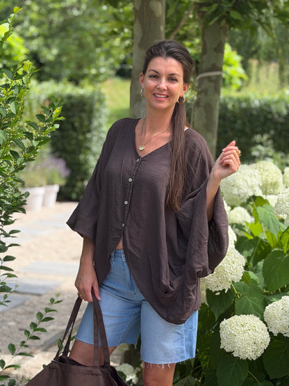 LENI BLOUSE - BRUIN