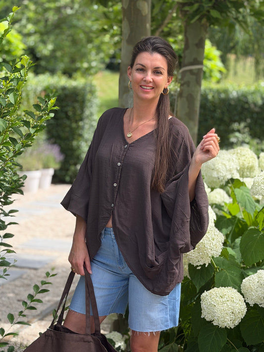 LENI BLOUSE - BRUIN