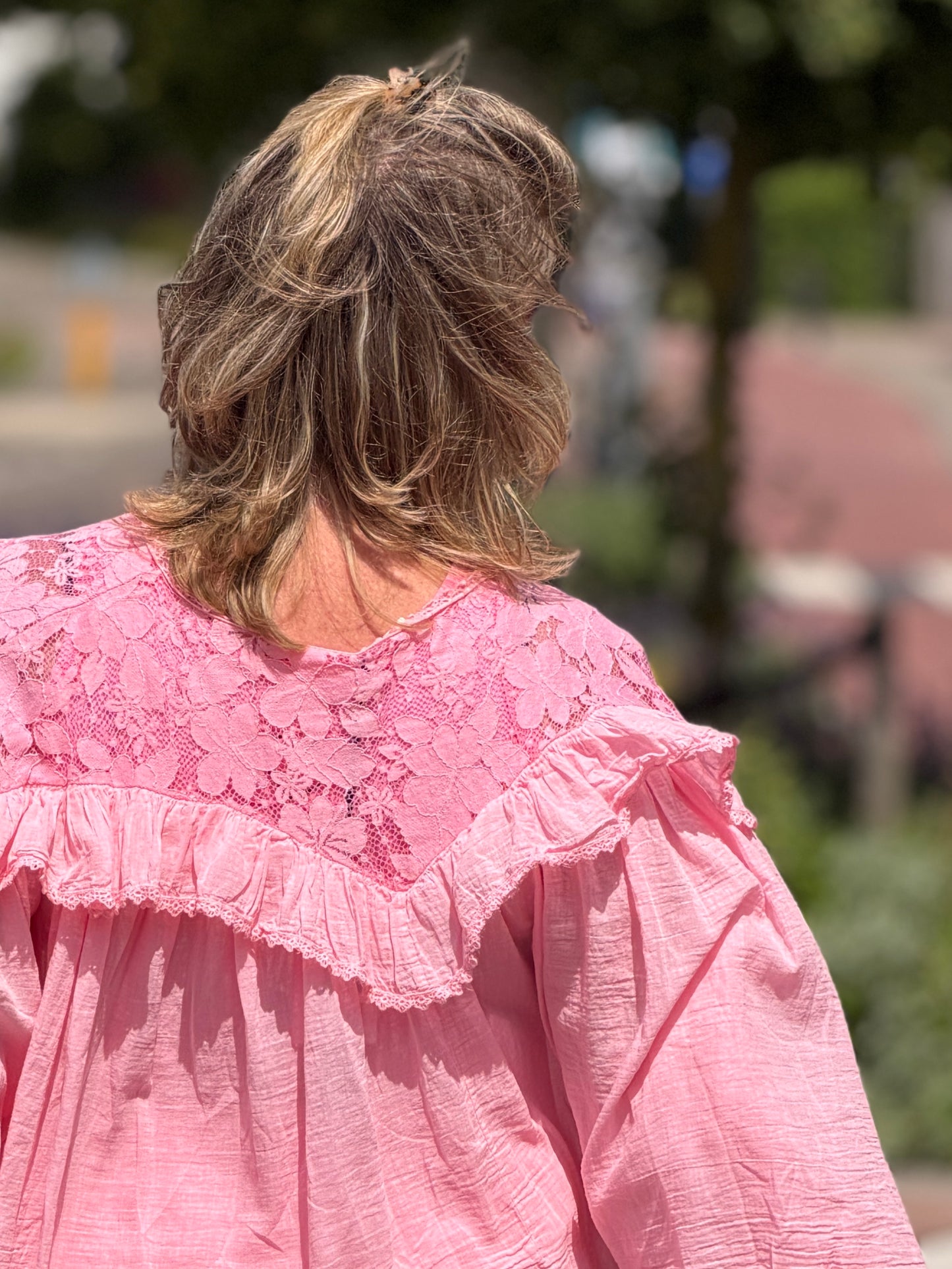 VIONA BLOUSE - ROZE