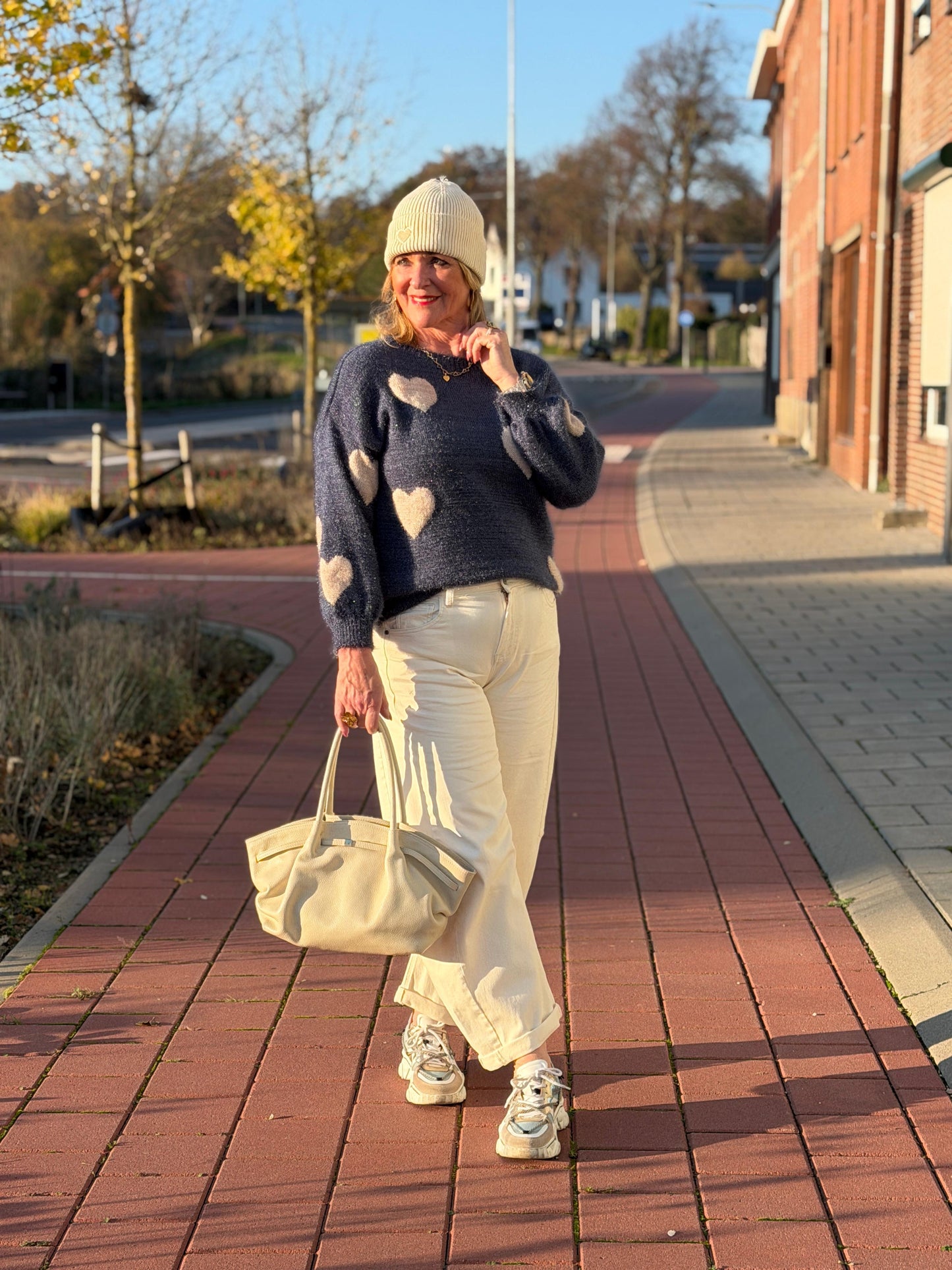 BALLOON Jeans - Ecru