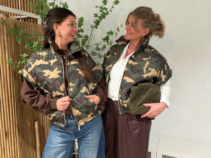 CAMO BODYWARMER