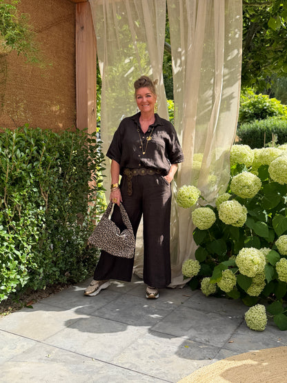 BELA BLOUSE - BRUIN