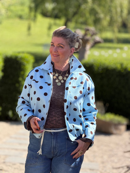 POLKA Bomber - Blauw