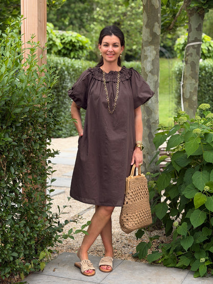 SAND TROPEZ JURK - BRUIN