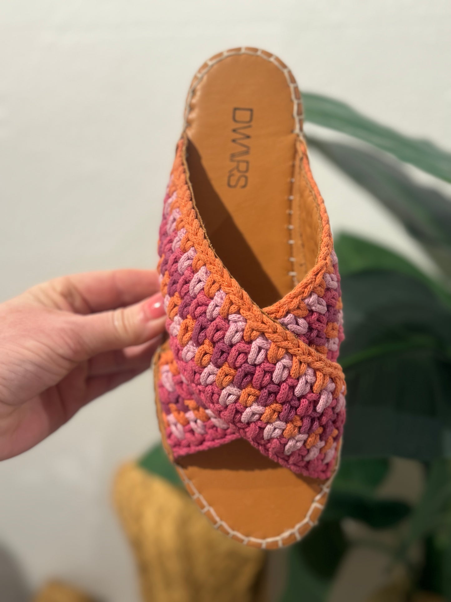 Casablanca Slipper - Oranje/Roze