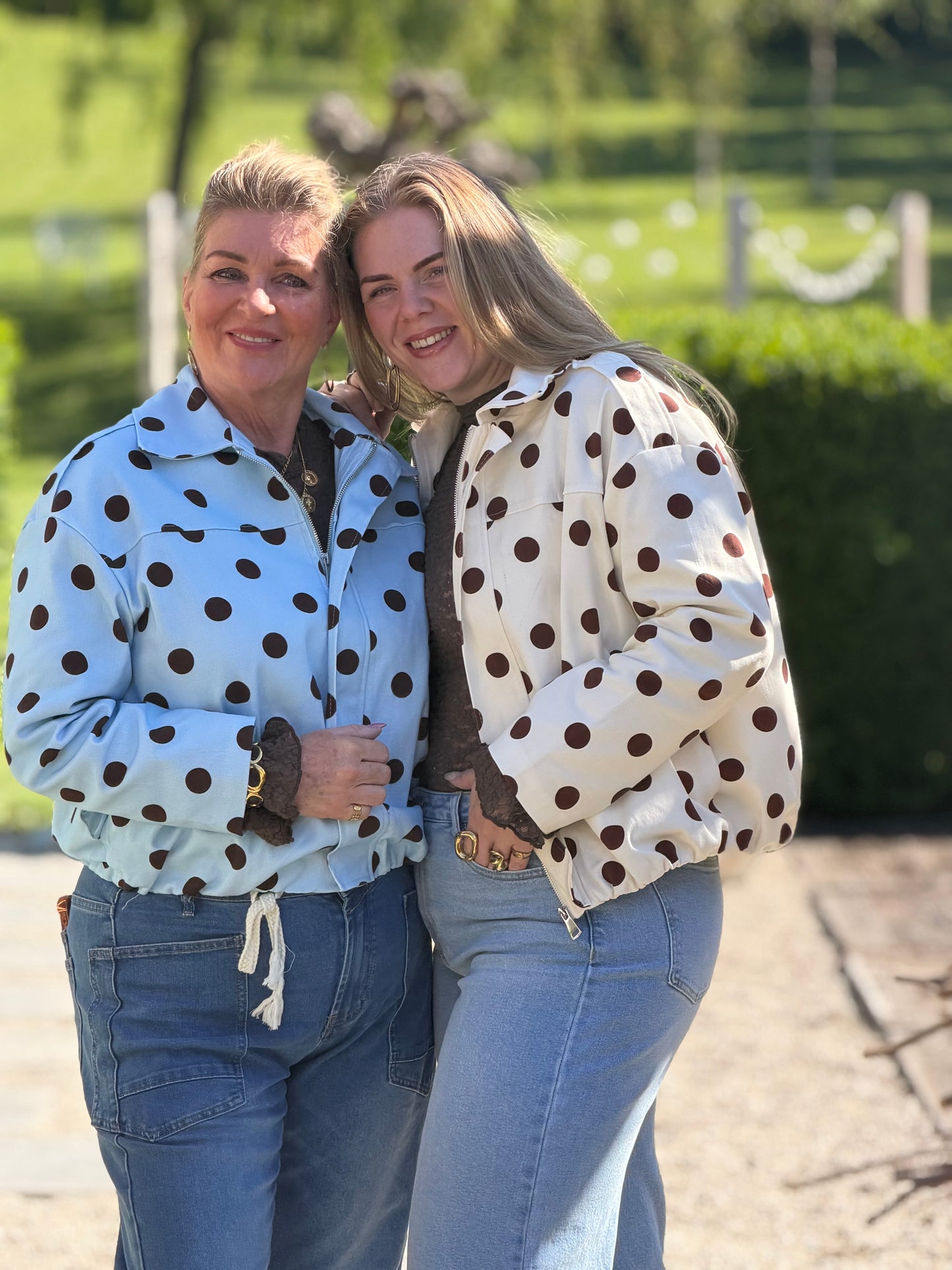 POLKA Bomber - Blauw