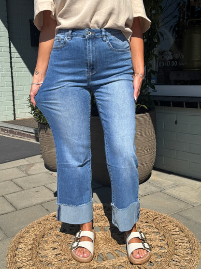 Wide 7/8 Jeans