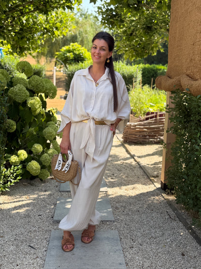 NOÉMI BLOUSE - BEIGE