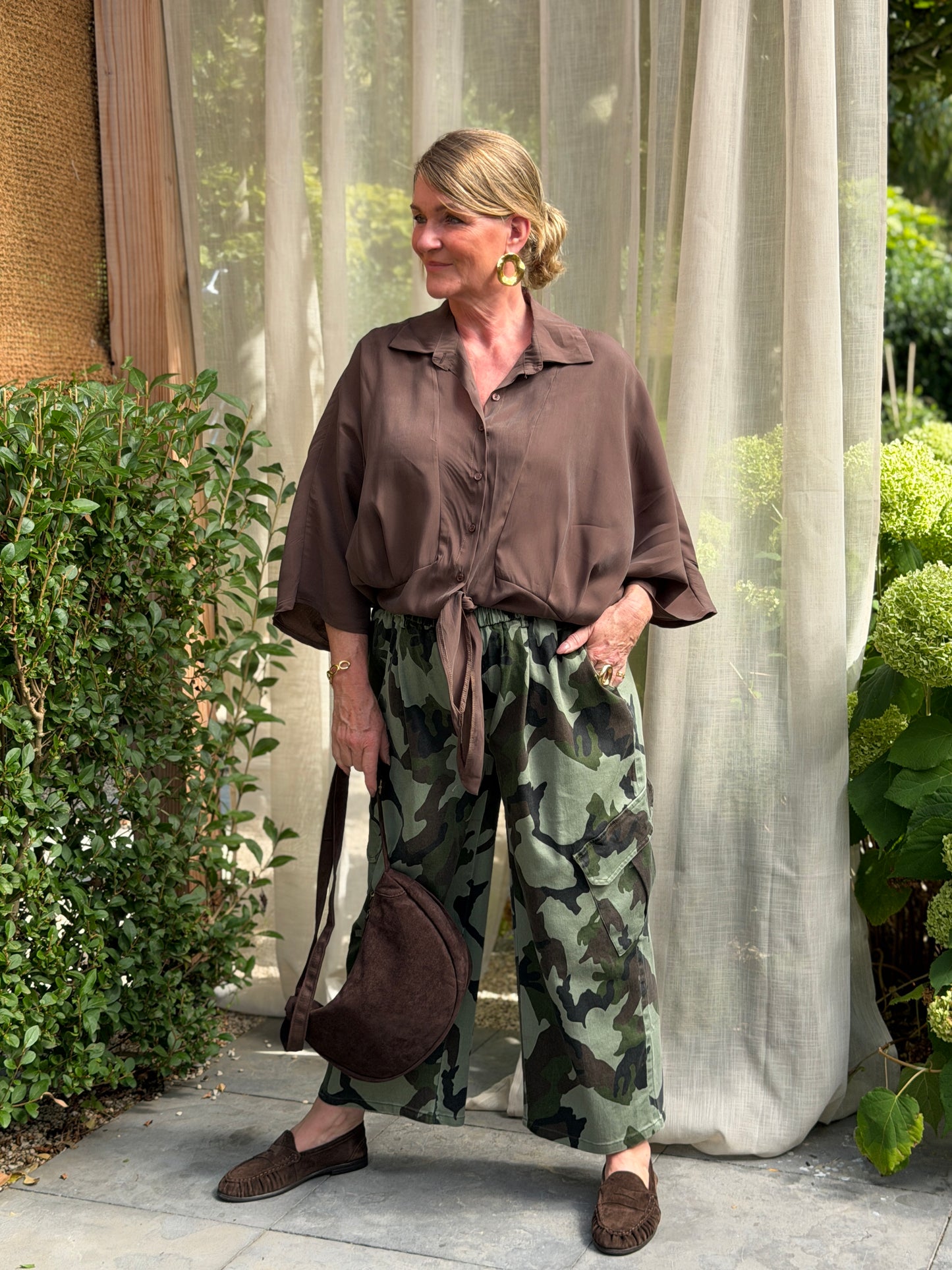 NOÉMI BLOUSE - BRUIN