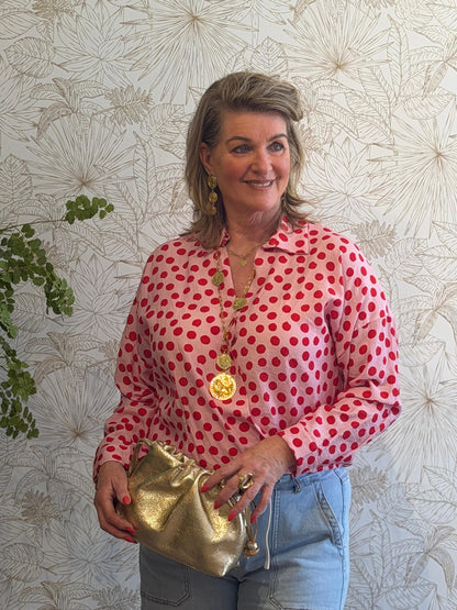 DOTS Blouse - Roze