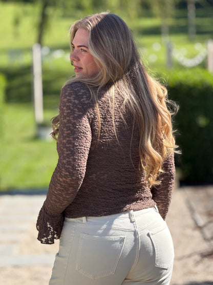 ROXY Lace Top - Bruin