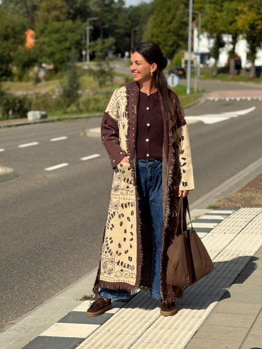 MARON VEST - BRUIN PRINT