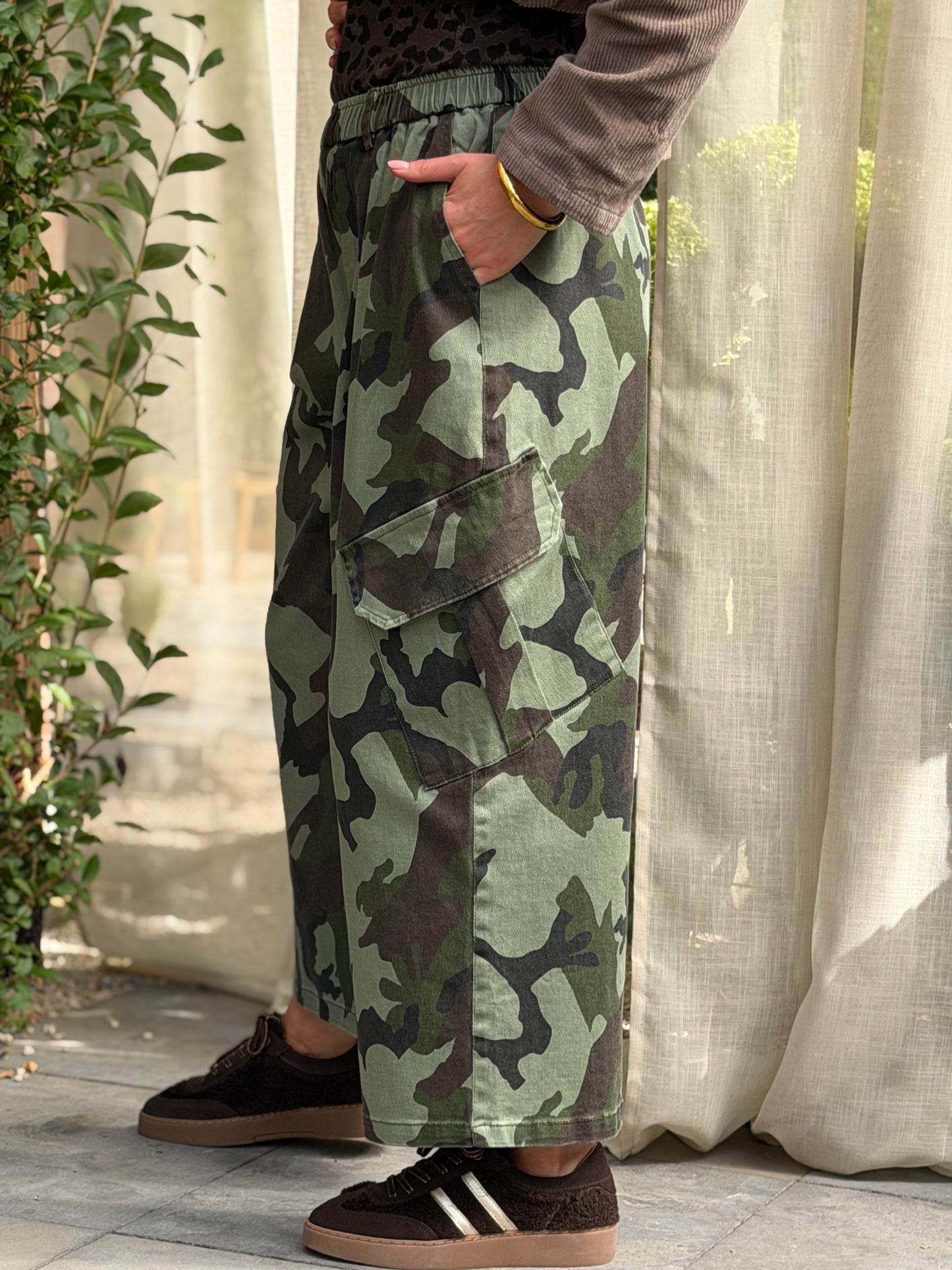 CARGO BROEK CAMOGLAGEPRINT