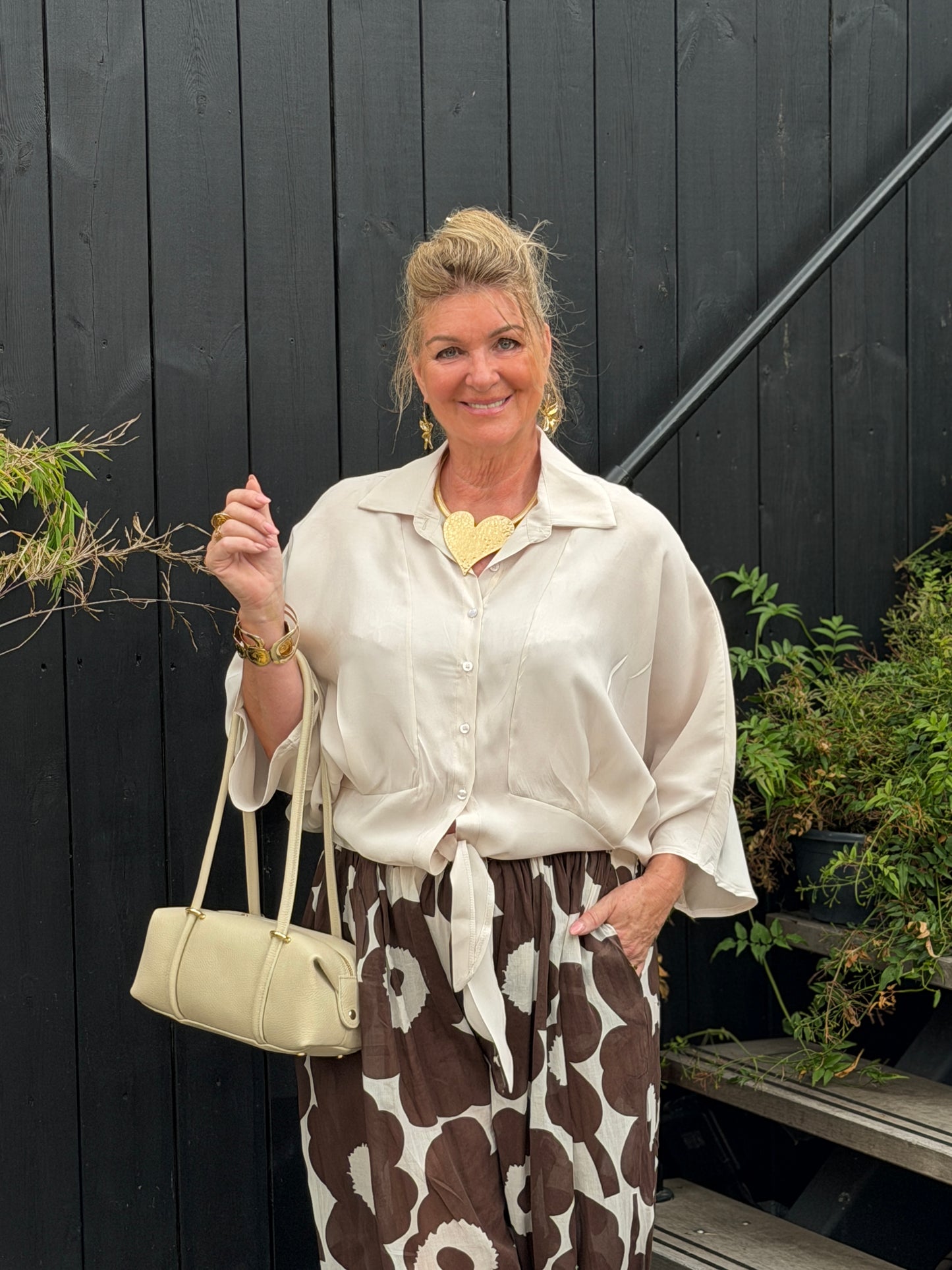 NOÉMI BLOUSE - BEIGE