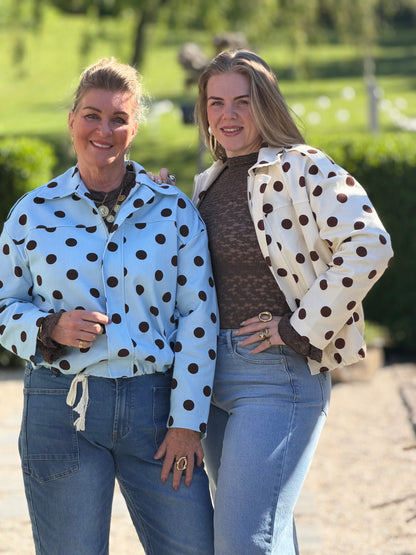 POLKA Bomber - Blauw