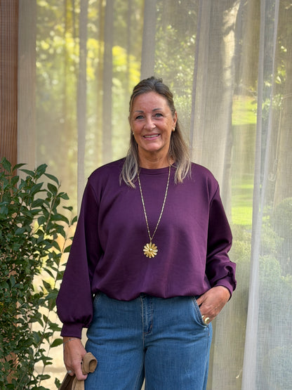 SWEATER CINDY - OBERGINE