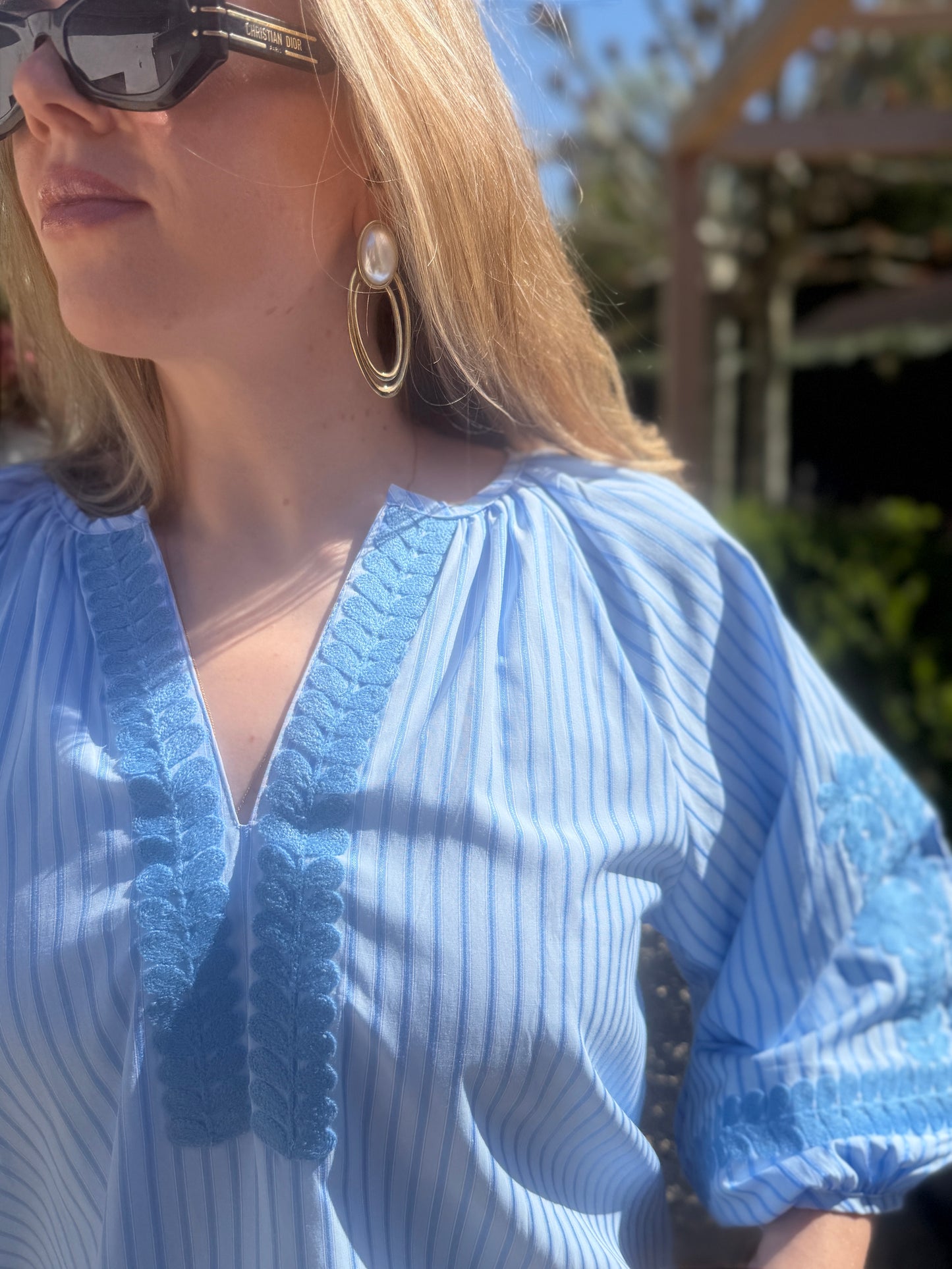 ALUNA Blouse - Blauw