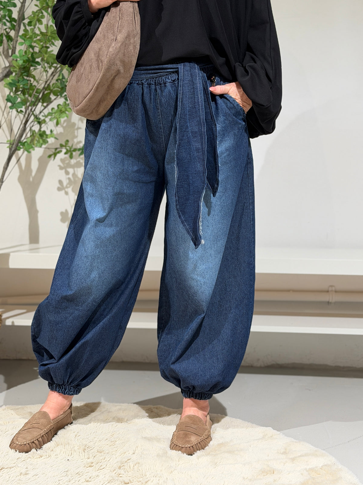 BROEK BALLOON - JEANS