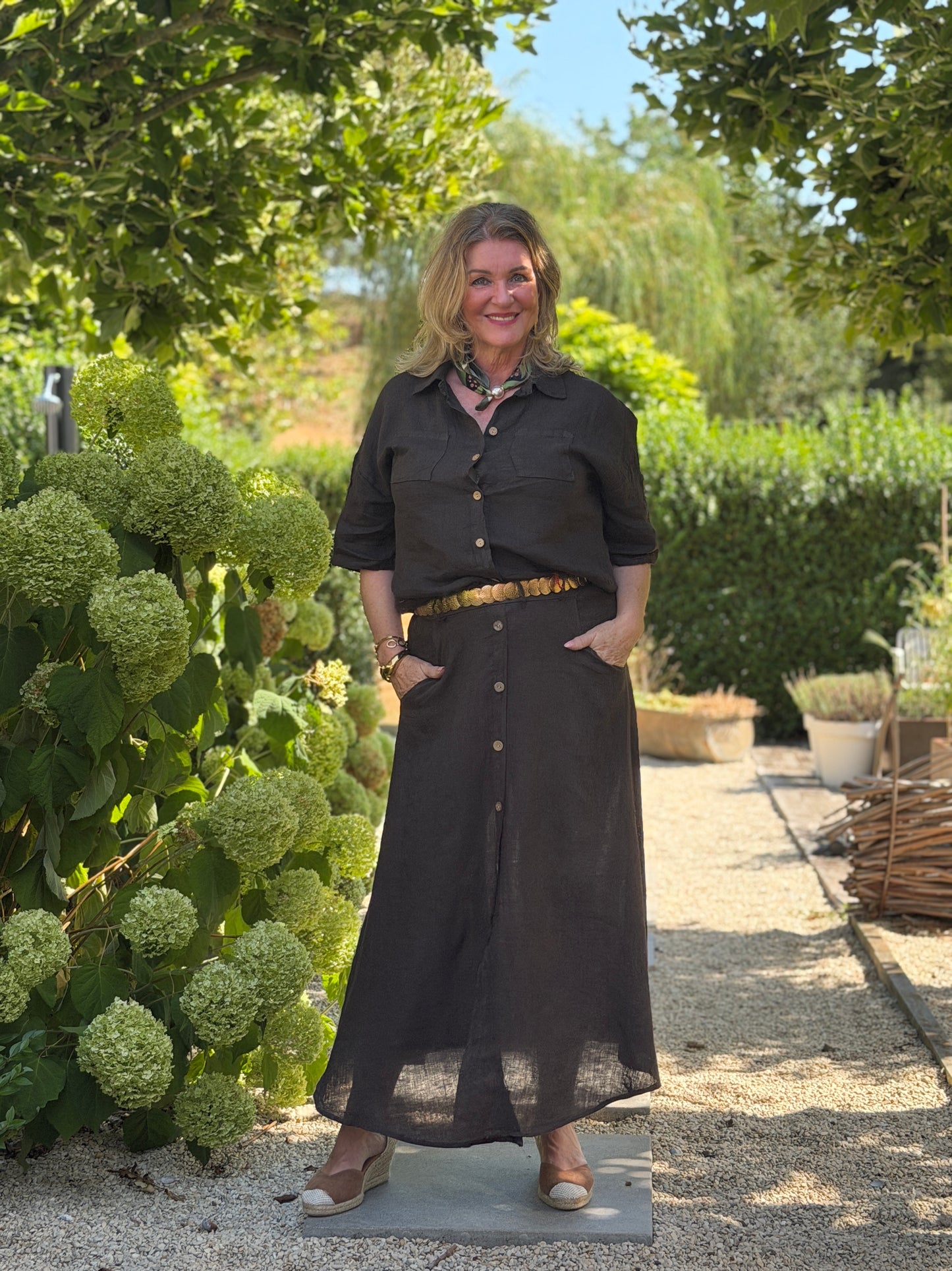 NOA BLOUSE - BRUIN