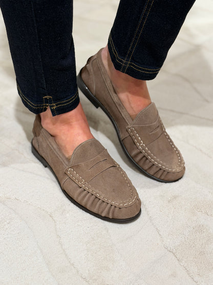 AGNES LOAFER - TAUPE