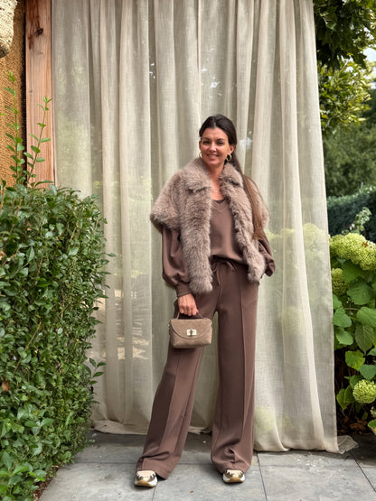 JOVI BROEK - TAUPE
