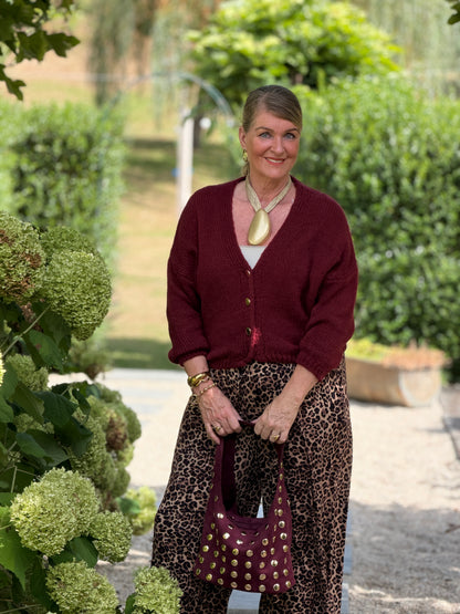 CHALECO VEST - BORDEAUX