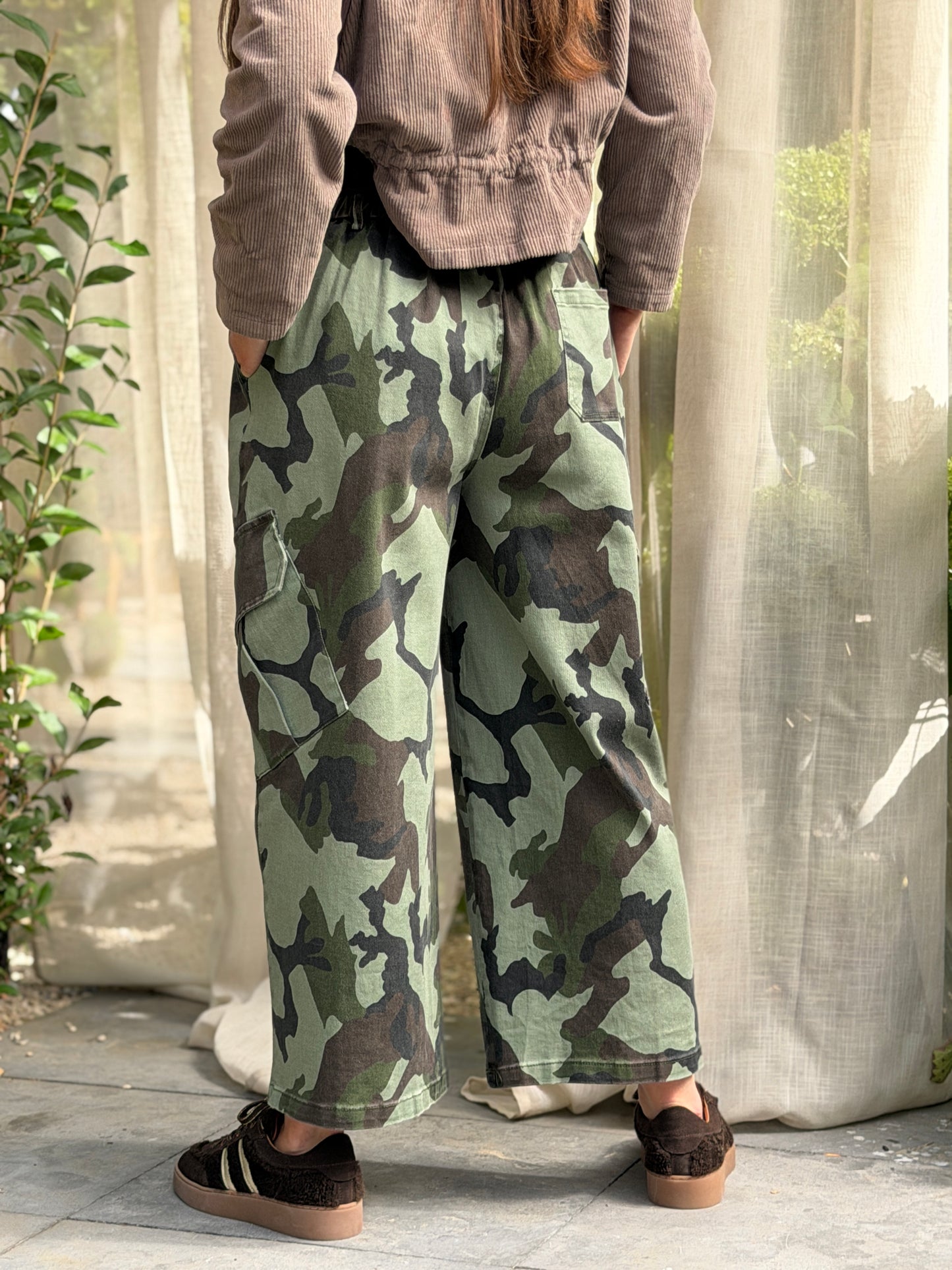 CARGO BROEK CAMOGLAGEPRINT
