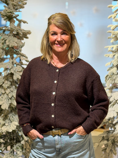 LILI VEST - Bordeaux