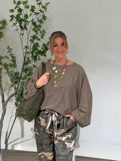 ITALY SHIRT - TAUPE