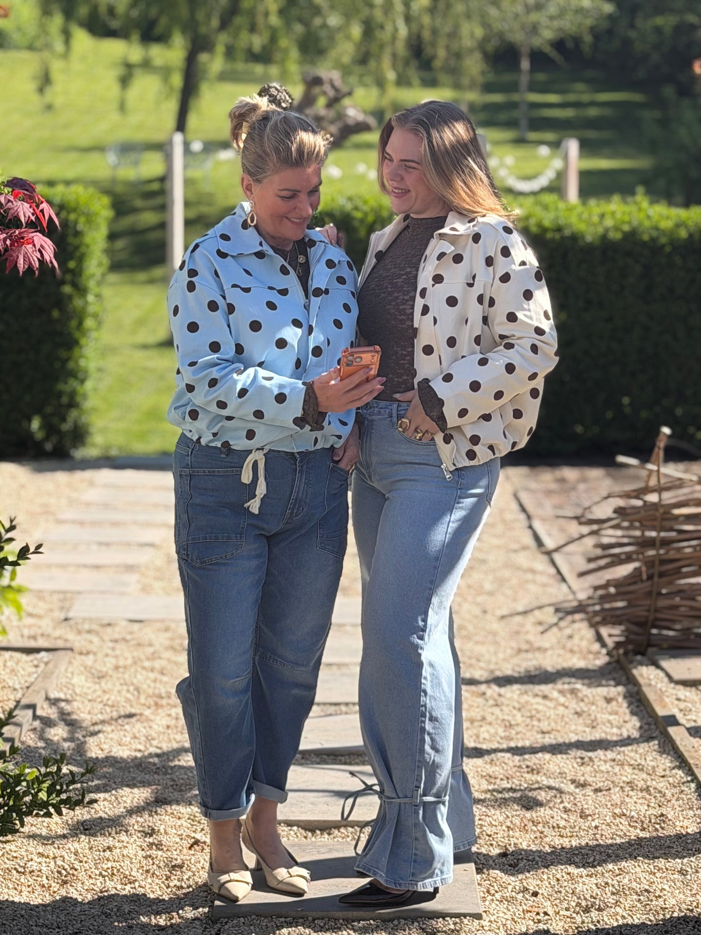 POLKA Bomber - Blauw