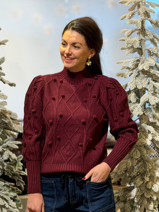 COCO Trui - Bordeaux