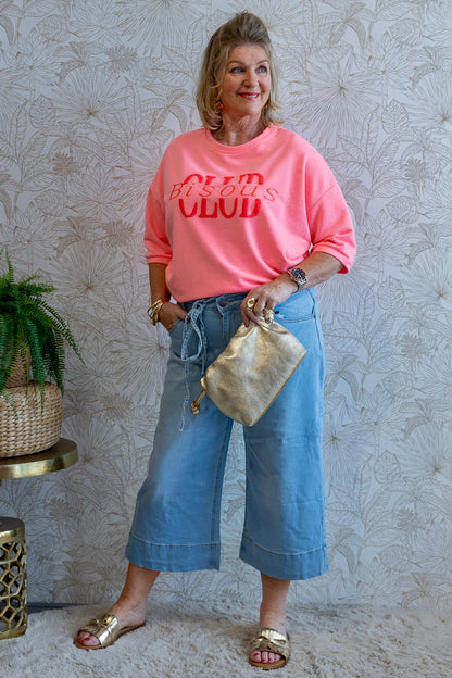 BISOUS SWEATER - ROZE