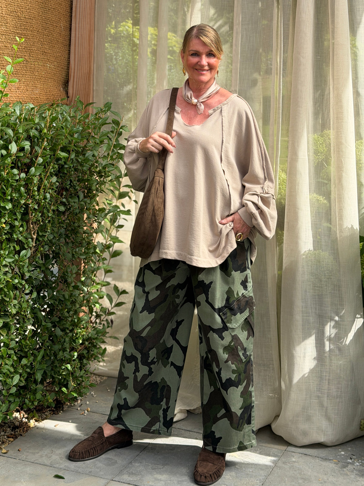 CARGO BROEK CAMOGLAGEPRINT