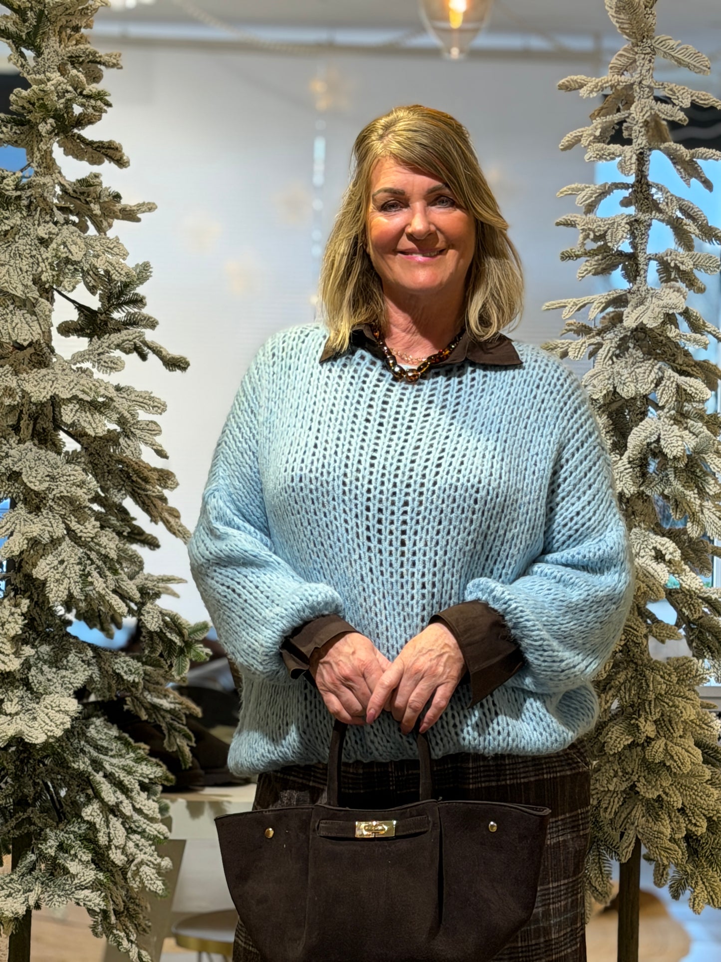 ISABELLA Trui - Blauw