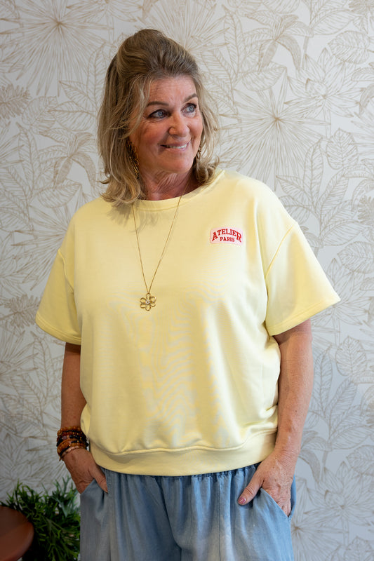 PARIS SWEATER - GEEL