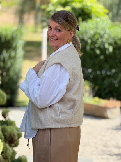 ELENA GILET - BEIGE