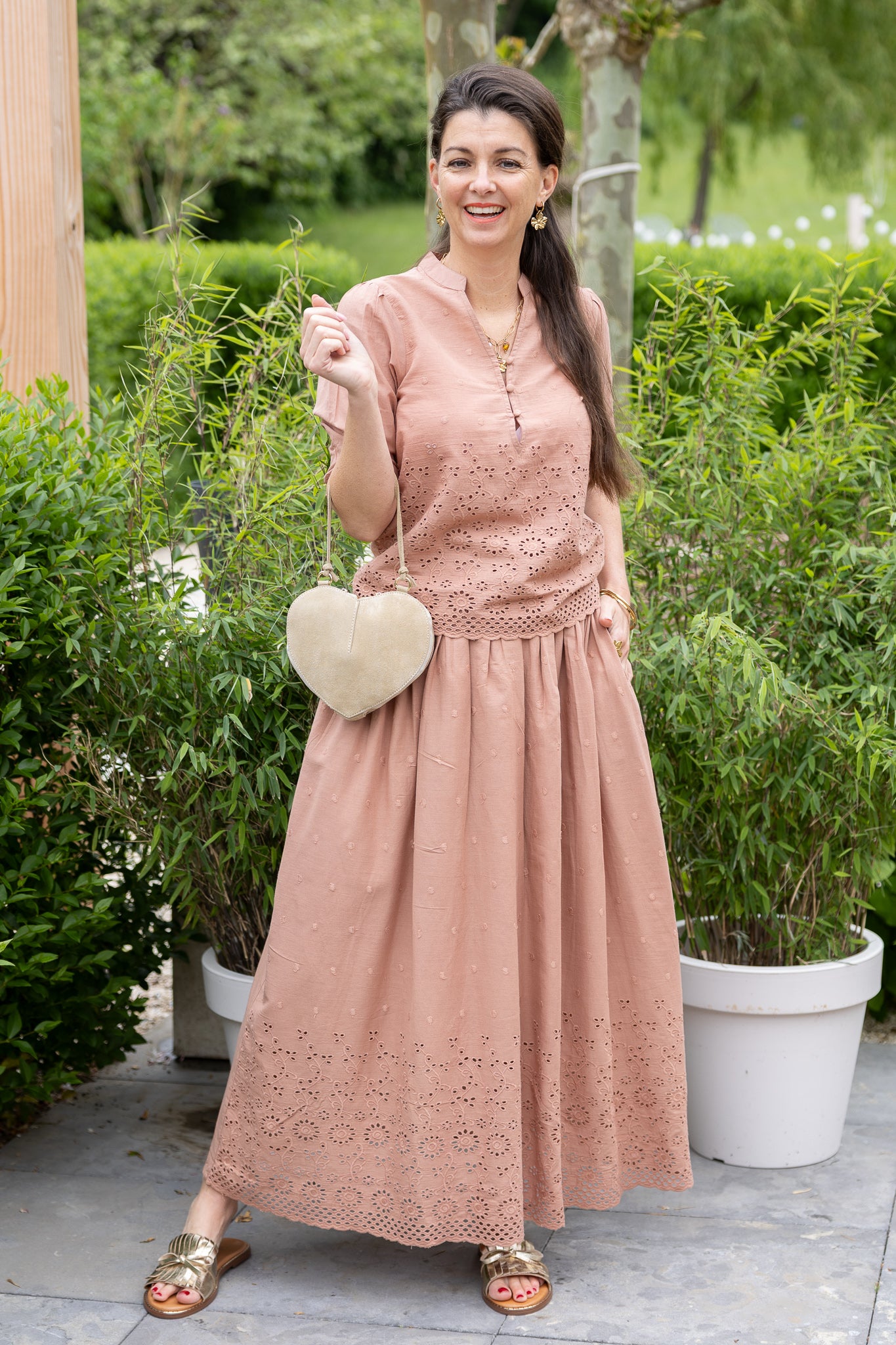SAND BLOUSE - HAZELNUT
