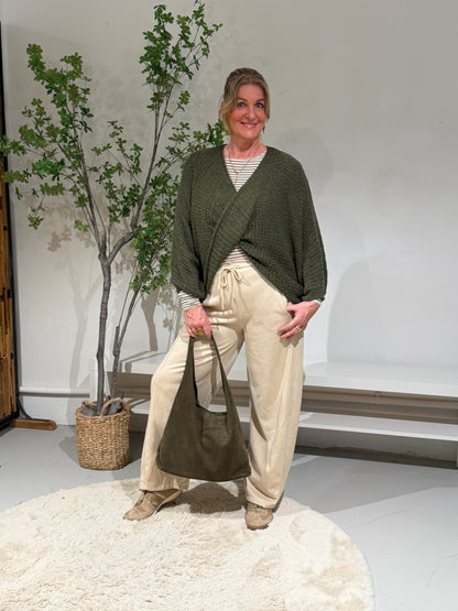 LILY KNOOPTRUI - GROEN