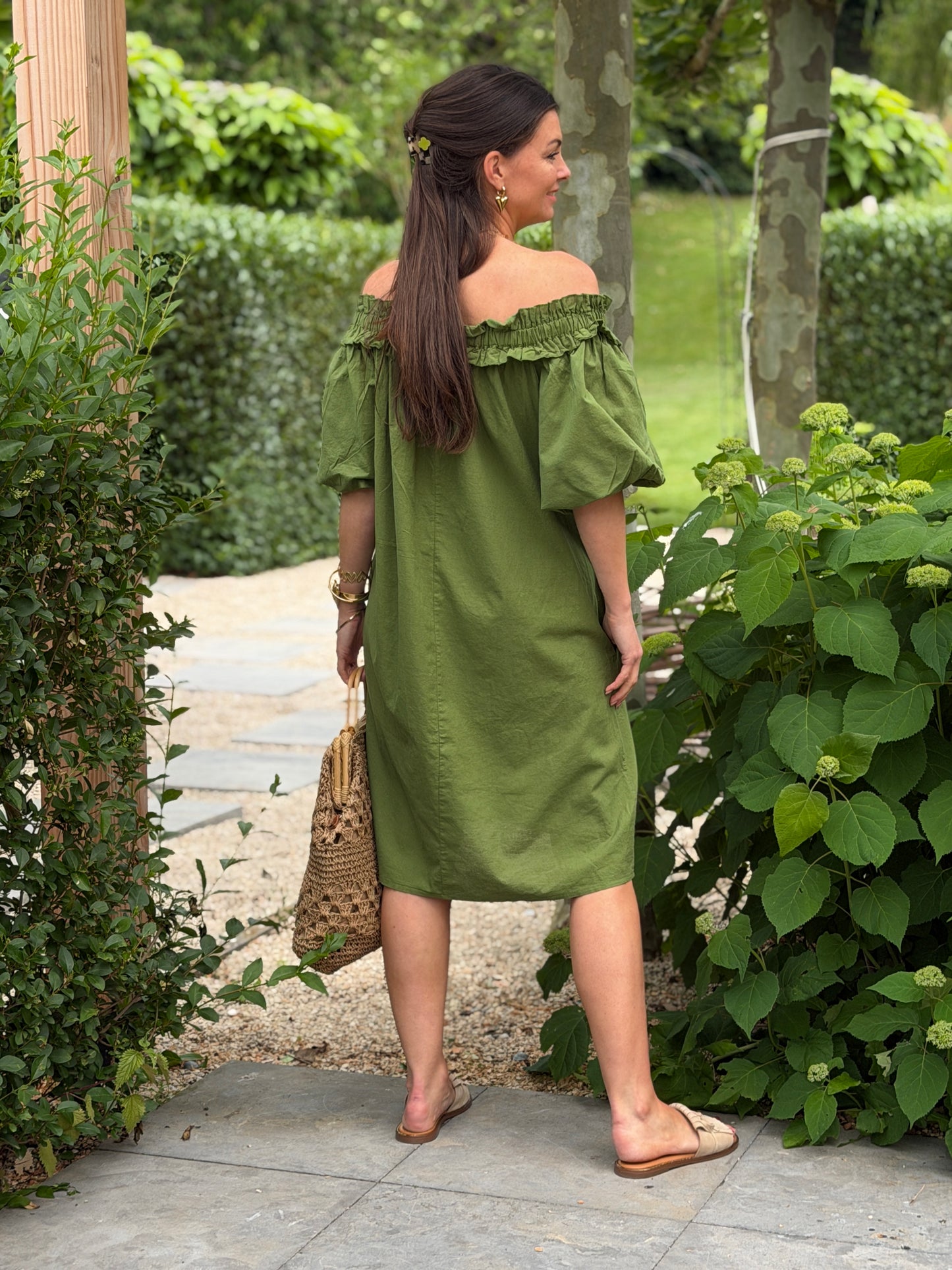SAND TROPEZ JURK - GROEN