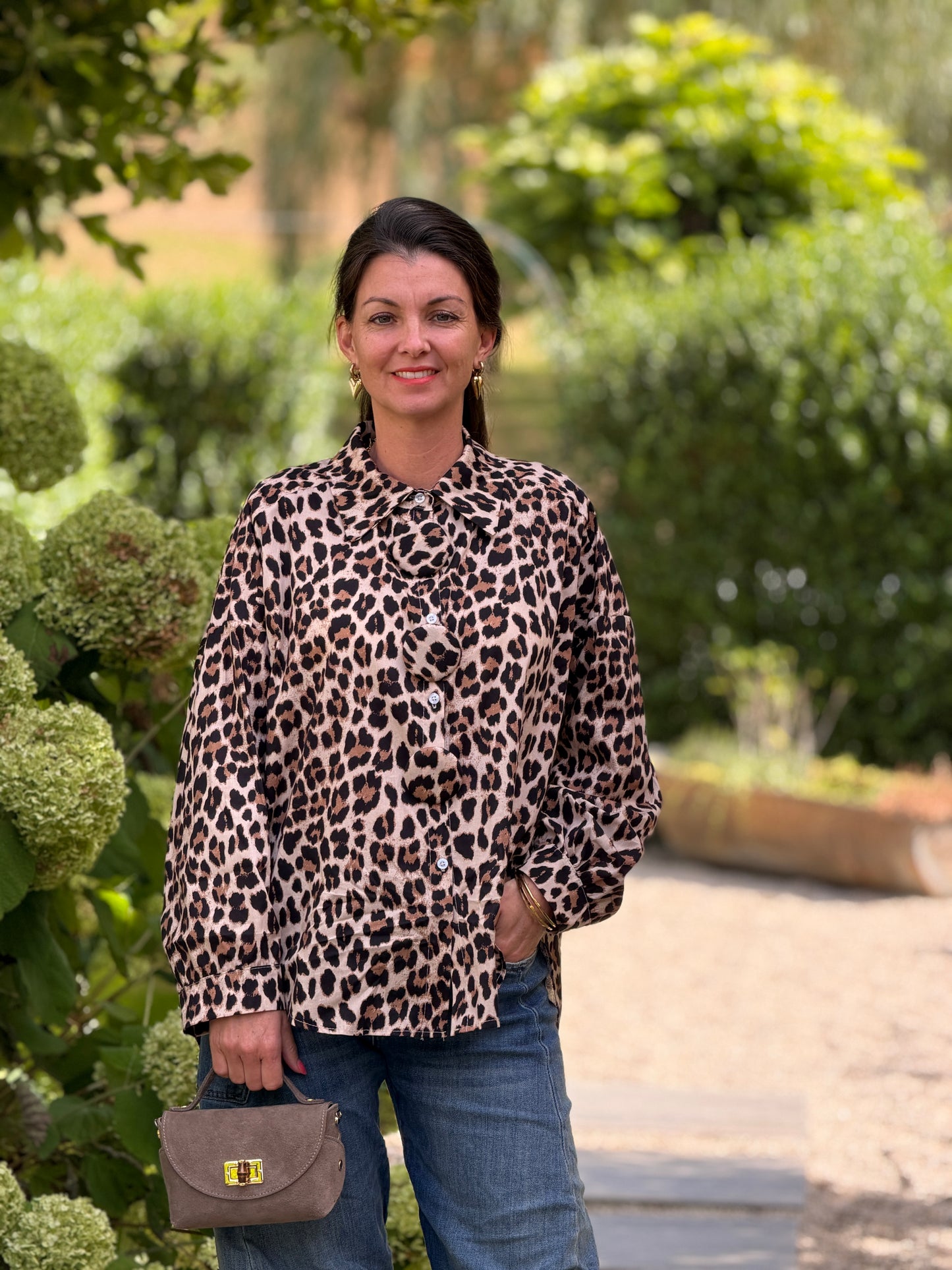 BOTON BLOUSE - PANTER