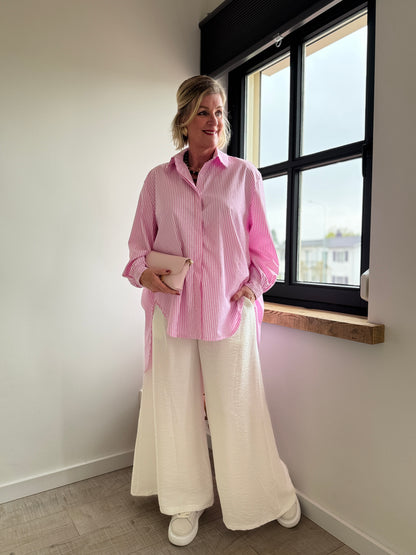 Oversized Blouse - Roze