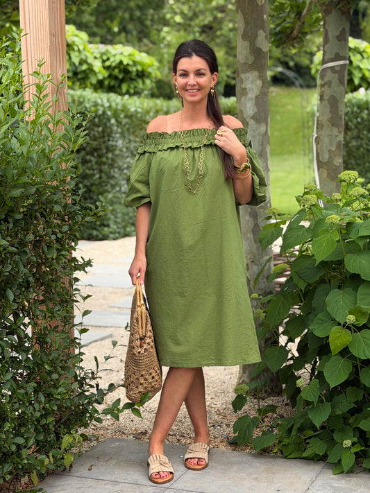 SAND TROPEZ JURK - GROEN